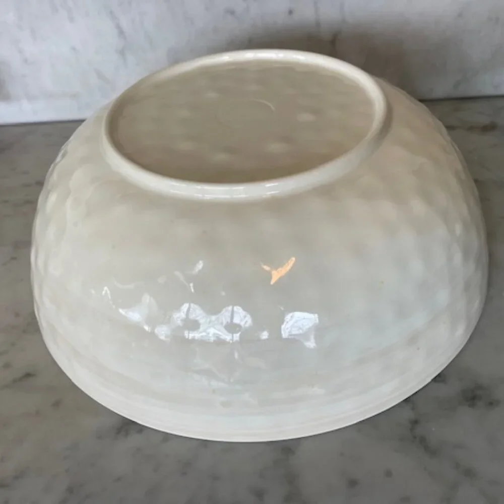 TOMMY BAHAMA Cream Swirl Melamine Serving Bowl 11